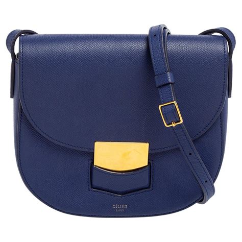 celine crossbody bag blue|Celine crossbody bag vintage.